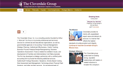 Desktop Screenshot of cloverdalegroupinc.com